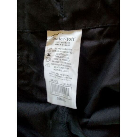 Uniform Advantage Adult Unisex Small Black Pocket Drawstring Scrub Pants NWT - Picture 5 of 6